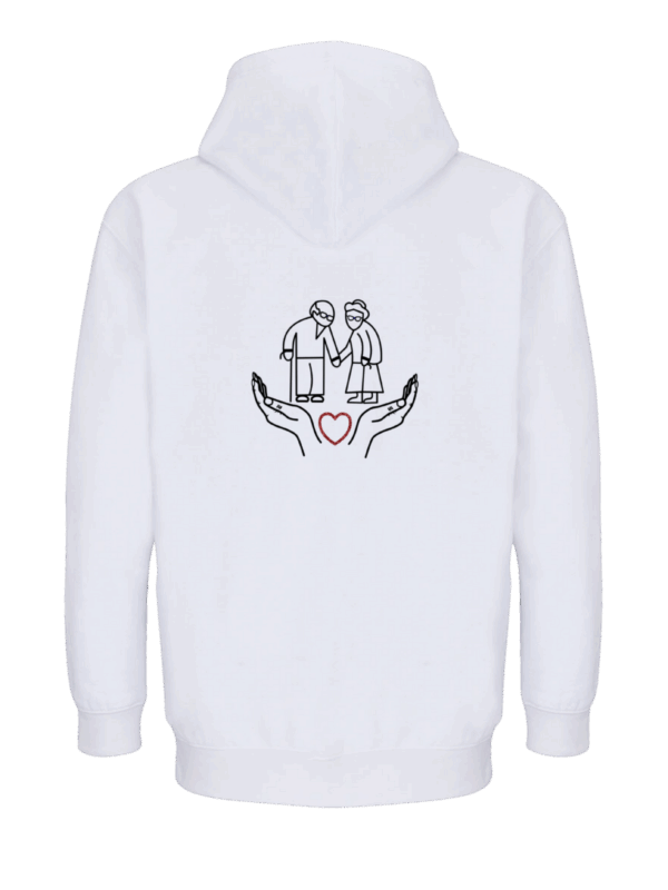 Rückenmotiv Altenpflege