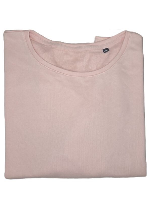 Musterverkauf Crop-Sweatshirt rosa Größe L/XL